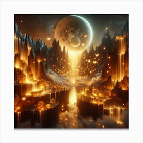 Fantasy Landscape Canvas Print