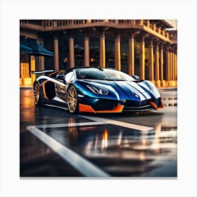 Lamborghini 53 Canvas Print