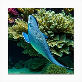 Blue Tang Canvas Print