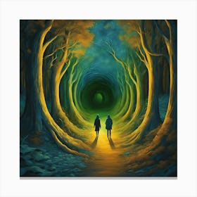 Seeking The New Path Canvas Print