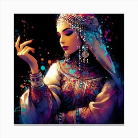 Exotic Beauty Artwork 65 Canvas Print