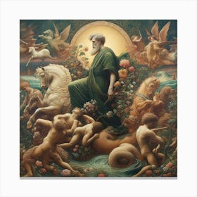 Gods And The Gods Canvas Print