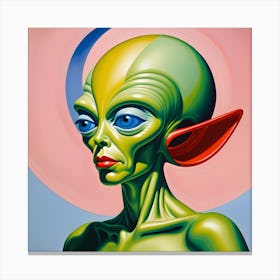 Alien 7 Canvas Print