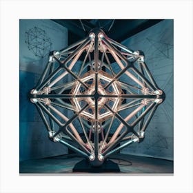 Fractal Sculpture Canvas Print