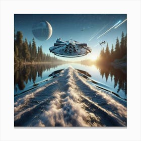 Star Wars 8 Canvas Print