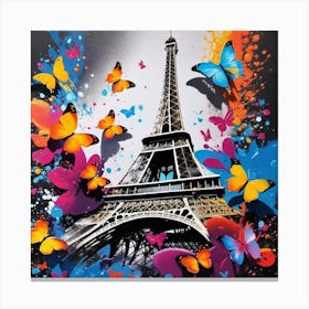 Paris Eiffel Tower 51 Canvas Print