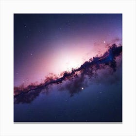 Cosmic Horizon: A Glimpse into the Mysteries of the Universe Canvas Print