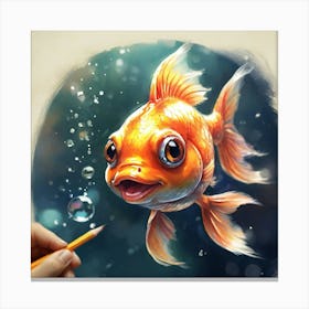 Goldfish 16 Canvas Print