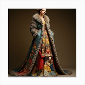 Russian Fashion Canvas Print