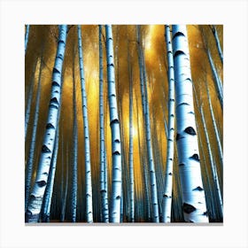 Birch Forest 16 Canvas Print