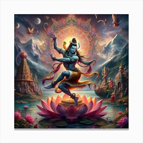 Lord Shiva 3 Canvas Print