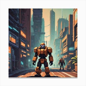 Robotica 1 Canvas Print