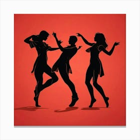 Pulp Fiction Dance Art Prints (8) Canvas Print