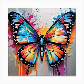 Colorful Butterfly 30 Canvas Print