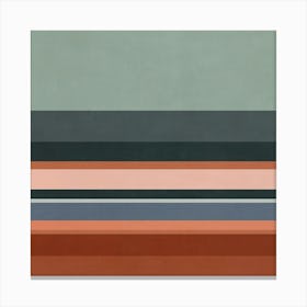 Colored Stripes - 02 Canvas Print