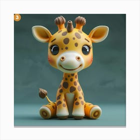 Giraffe 16 Canvas Print