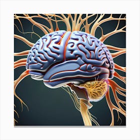 Brain And Nerves 37 Canvas Print