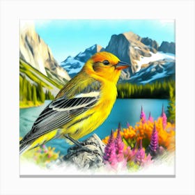 Wild Bird Artwork 95 Canvas Print