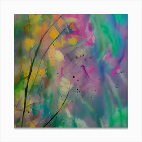 Nature's Brushstrokes Canvas Print