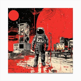 Spaceman 1 Canvas Print