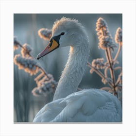 Swan Beak 1 Canvas Print