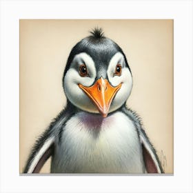 Penguin 12 Canvas Print