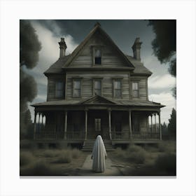 Haunted House Canvas Print