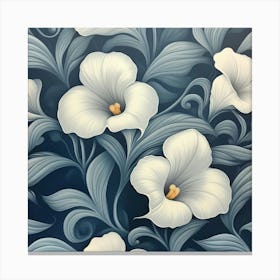 Calla Lilies Art Canvas Print