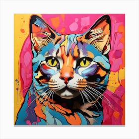 Tabby Cat Canvas Print