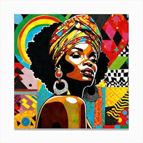 African Woman 1 Canvas Print