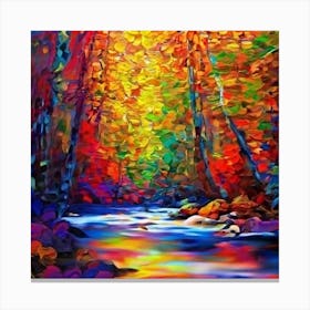 Autumn In The Forest Canvas Print