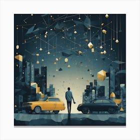 Cityscape 5 Canvas Print