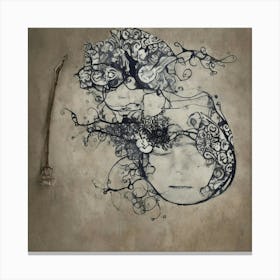 'Darkness' Canvas Print