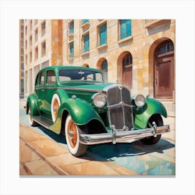 Vintage Car 5 Canvas Print