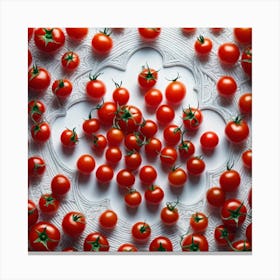 Ripe Cherry Tomatoes Canvas Print