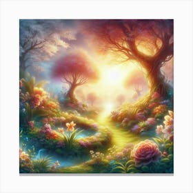 Fairy Garden 18 Canvas Print