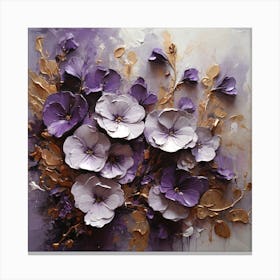 Violets 18 Canvas Print