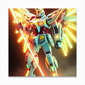 Gundam 11 Canvas Print