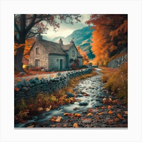 Autumn In The Dales Canvas Print