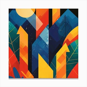 Arrows In The Sky Canvas Print