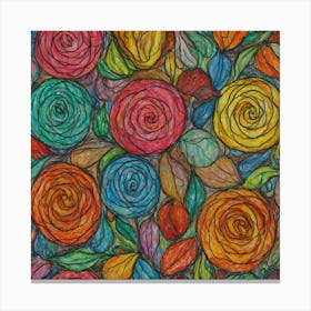 Roses 1 Canvas Print