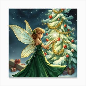 Christmas Fairy 3 Canvas Print