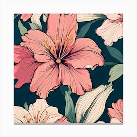 Pink Lily Canvas Print