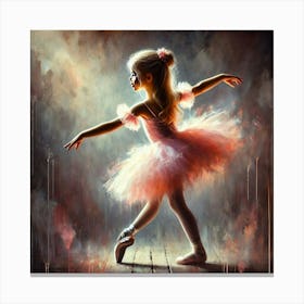 Ballerina 20 Leinwandbild