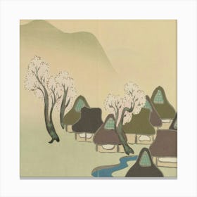 Asian Village Canvas Print