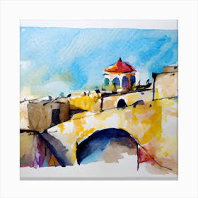 Old City Of Jerusalem Canvas Print