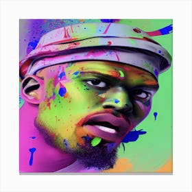 Cool of A Man Canvas Print