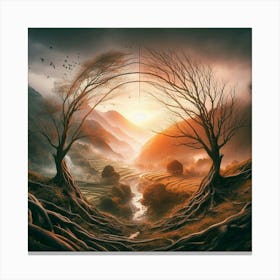 'Sunrise' 1 Canvas Print