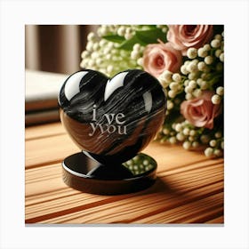 I Love You 1 Canvas Print