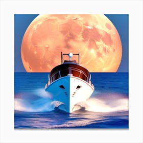 Full Moon In The Sky 37 Canvas Print